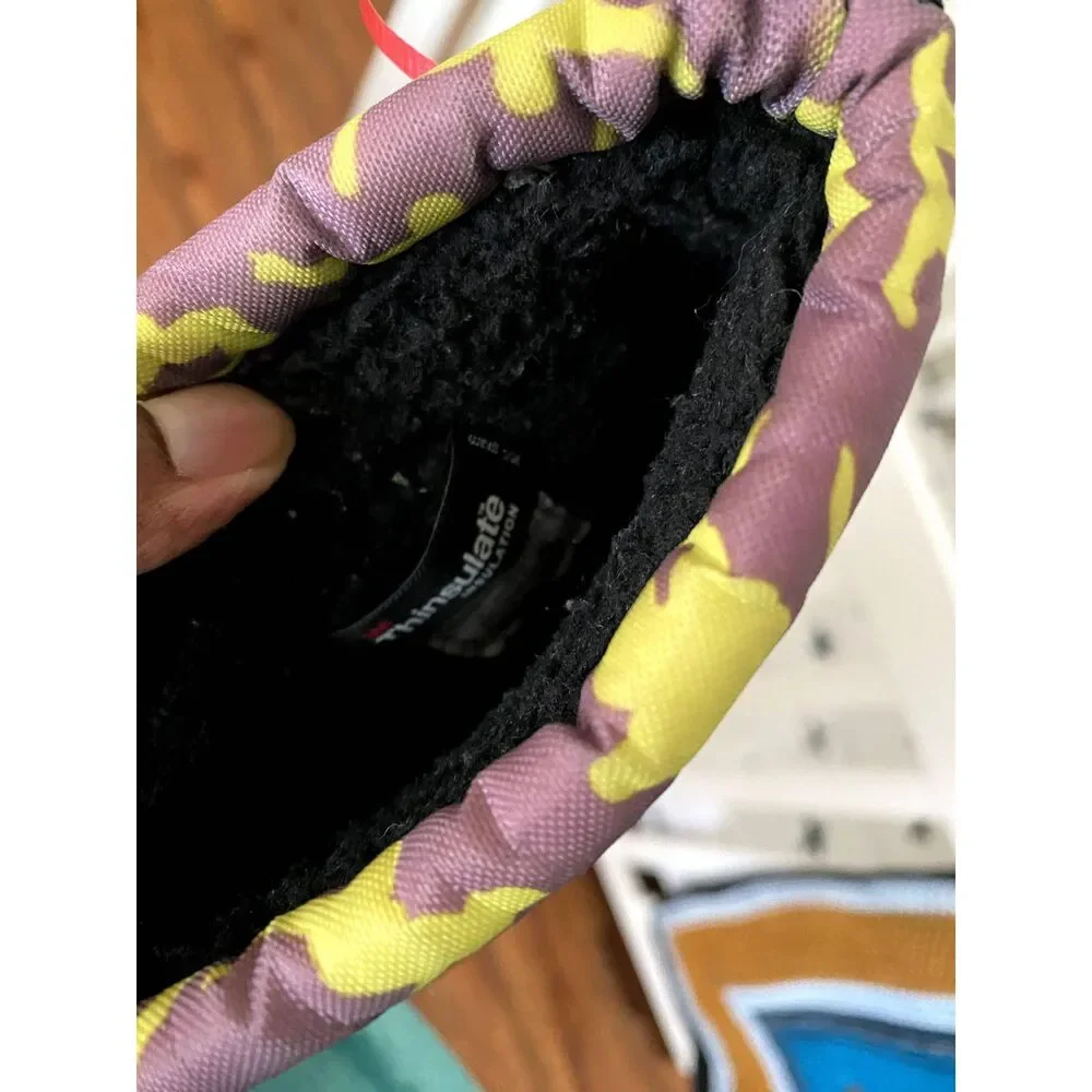 thinsulate lining size soles